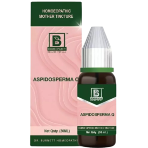Burnett Homeopathy Aspidosperma Q