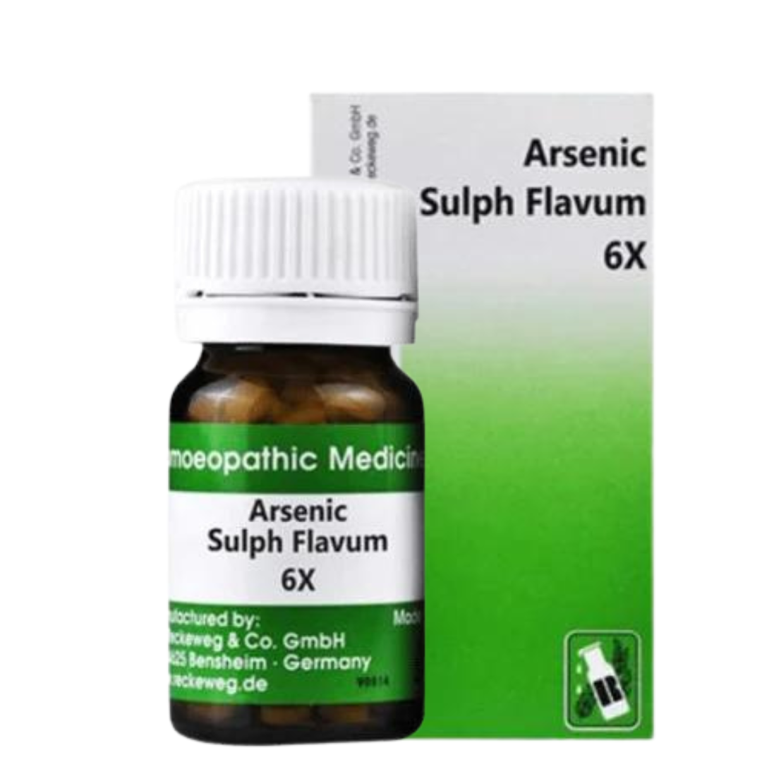 Dr Reckeweg Arsenic Sulphuratum Flavum 6X