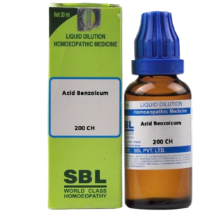 SBL Acid Benzoicum 200